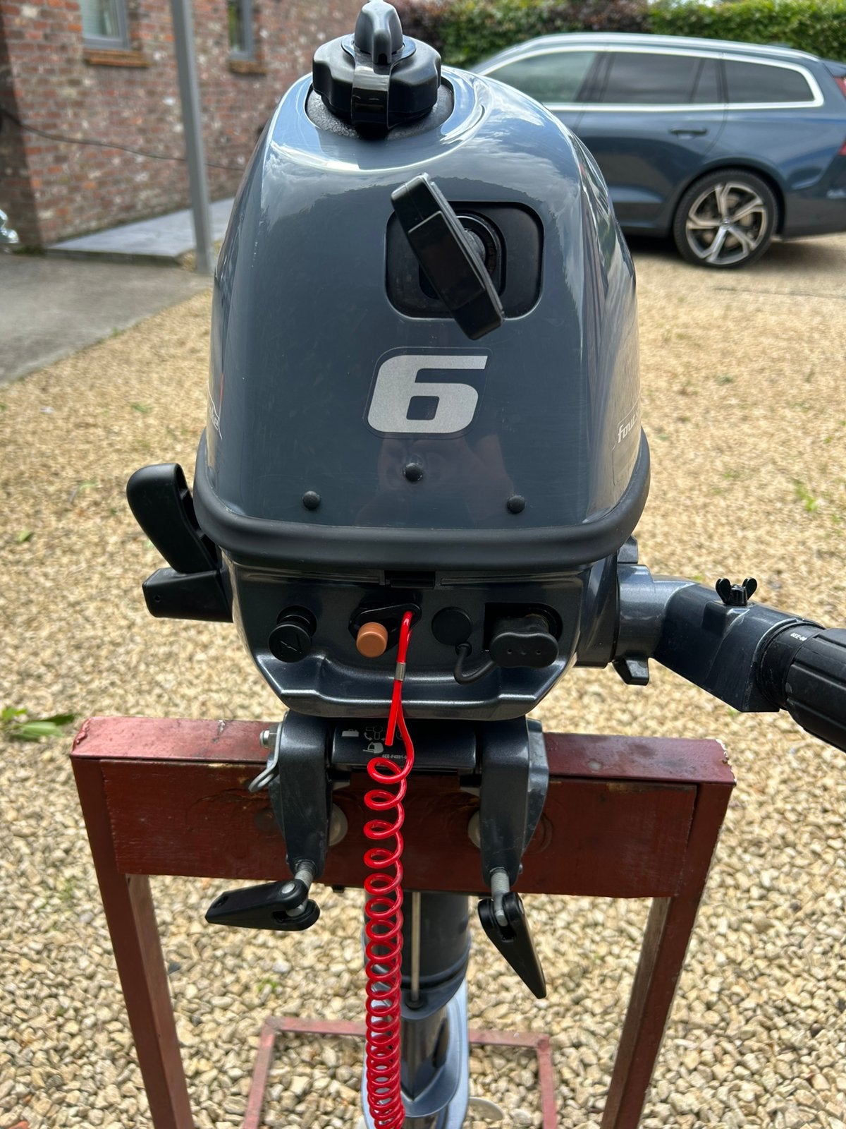 Yamaha 6pk buitenboordmotor, Watersport en Boten, Buiten- en Binnenboordmotoren, Ophalen, 5 tot 10 pk, Viertaktmotor, Zo goed als nieuw