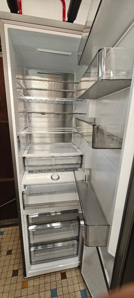 Samsung koel en vriescombinatie, Ophalen, 200 liter of meer, 160 cm of meer, Zo goed als nieuw