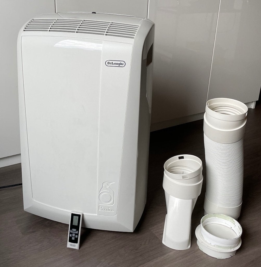 Climatiseur mobile De'Longhi Pinguino PAC N76, Electroménager, Climatiseurs, Minuterie, 60 à 100 m³, Refroidissement et Déshumidification