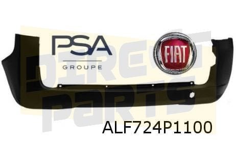 Fiat Fiorino / Qubo  (1/08-4/16-) achterbumper (te spuiten), -, Verzenden, -, Nieuw