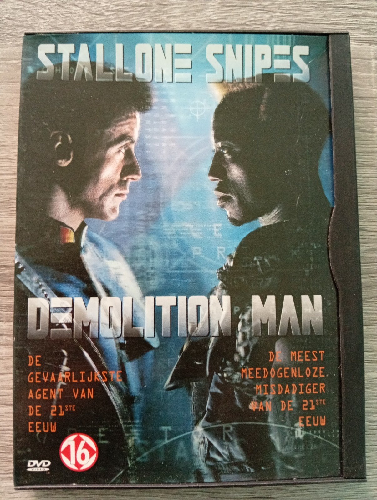 demolition man actie dvd Sylvester Stallone, Spaans, Vanaf 16 jaar, Frans, Actie