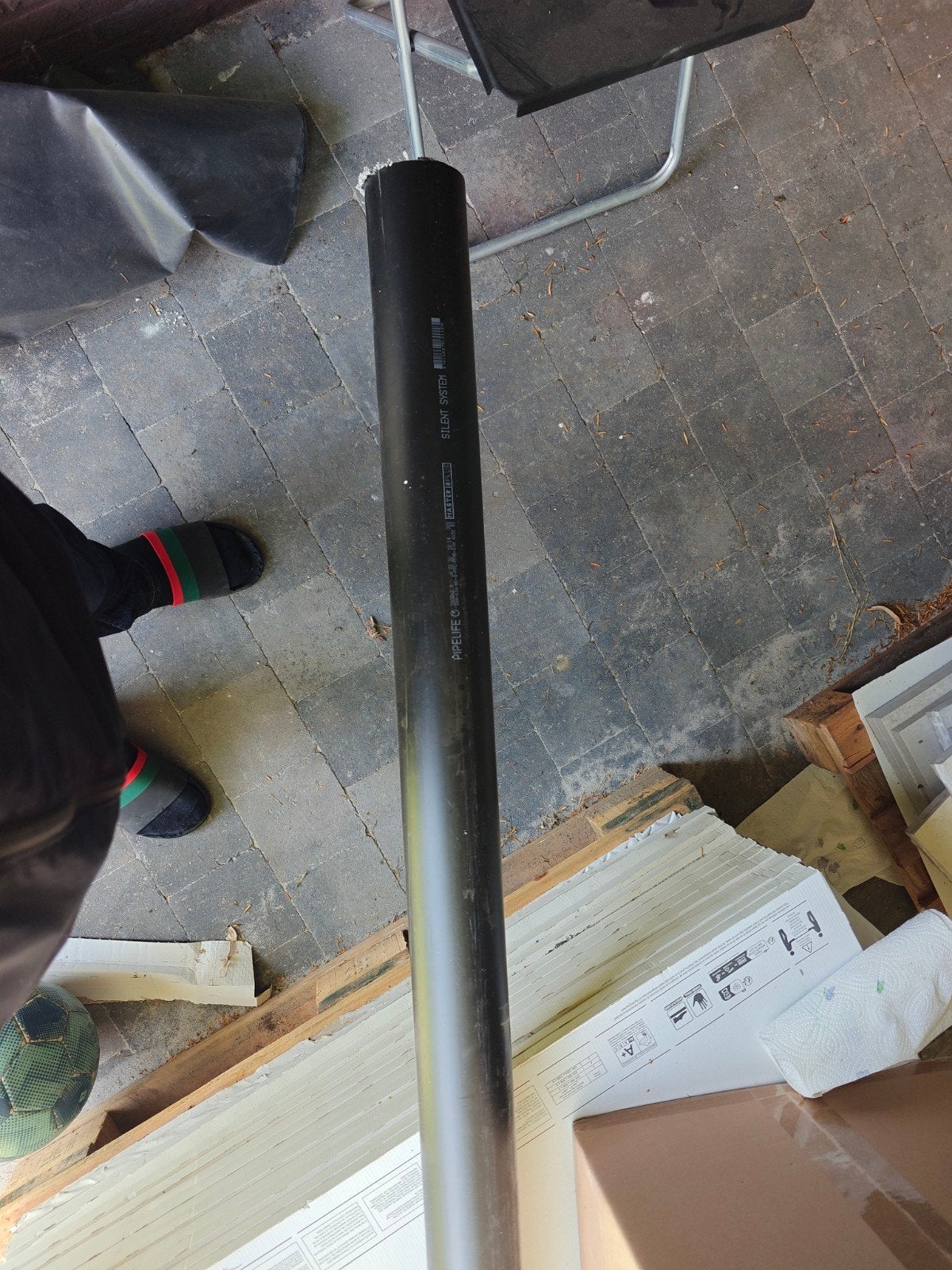silent buis 90 mm, Doe-het-zelf en Bouw, Ophalen