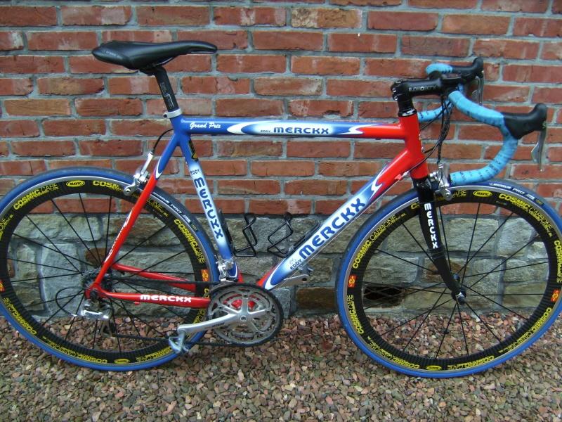 Merckx Grand Prix racefiets, Fietsen en Brommers, Fietsen | Heren | Sportfietsen en Toerfietsen, Gebruikt, 26 inch, Velgrem, 15 tot 20 versnellingen