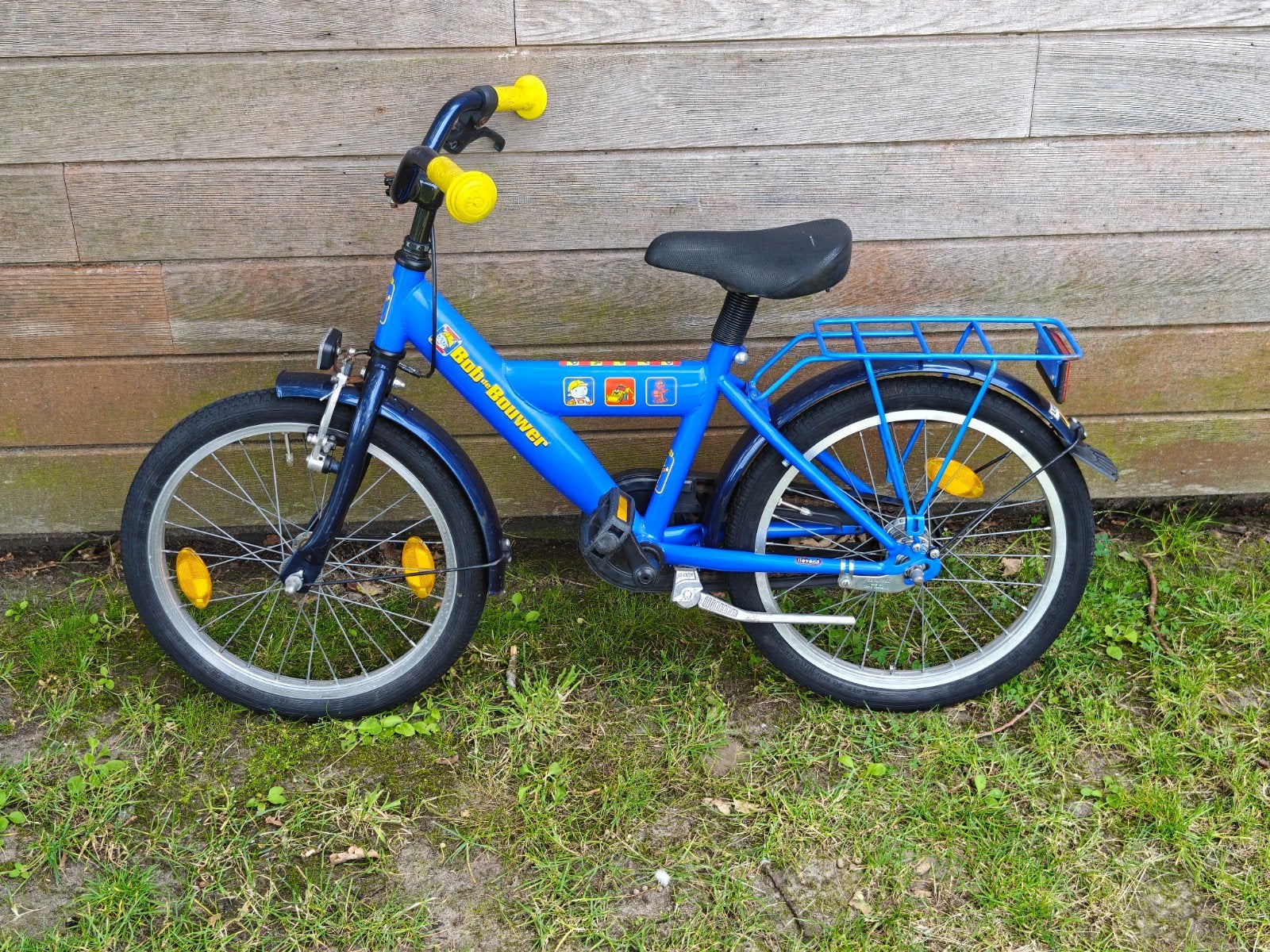 Kinderfietsje Bob De Bouwer, Ophalen, 16 tot 20 inch, Velgrem, Zo goed als nieuw