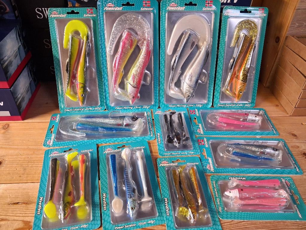 Heilbot/Koolvis/Kabeljauw/Pollak..Powerbait Pakket Noorwegen, Watersport en Boten, Ophalen of Verzenden, Nieuw, Overige typen