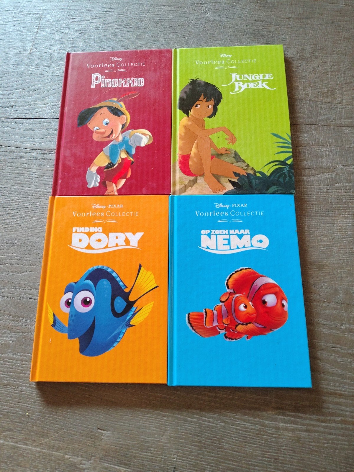 4 voorlees boekjes Disney, Boeken, Ophalen of Verzenden