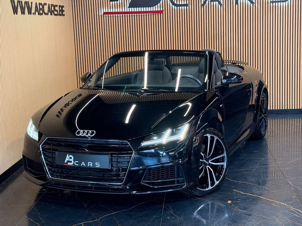 Audi TT Roadster 1.8 TFSI S tronic * S LINE * GARANTIE 12 MO, Automaat, 4 cilinders, Zwart, Bedrijf