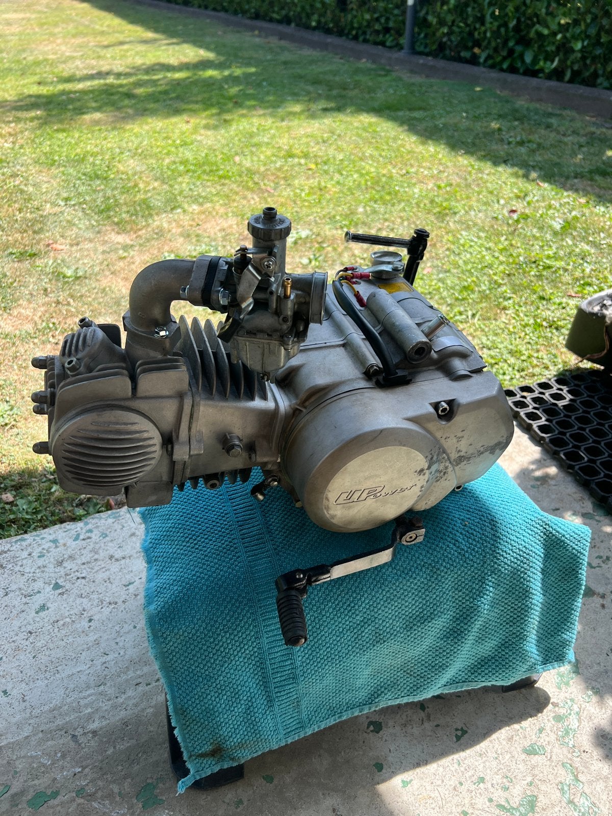 Yx140 motor, Ophalen of Verzenden, Zo goed als nieuw, Blok
