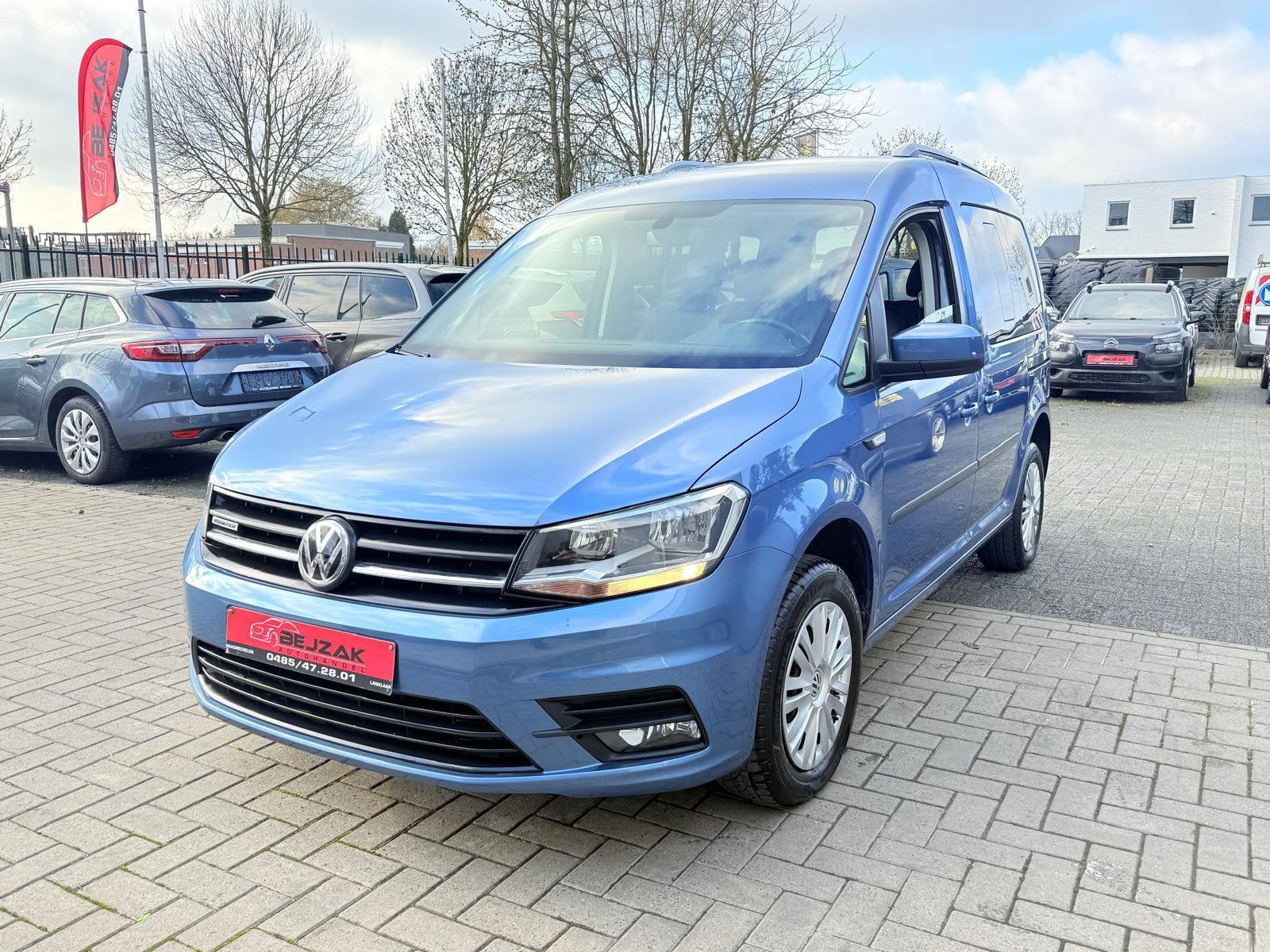 Volkswagen Caddy 1.4TGI CNG-Bleumotion Euro6b 1j garantie, Auto's, Euro 6, Caddy Combi, Bedrijf, Handgeschakeld