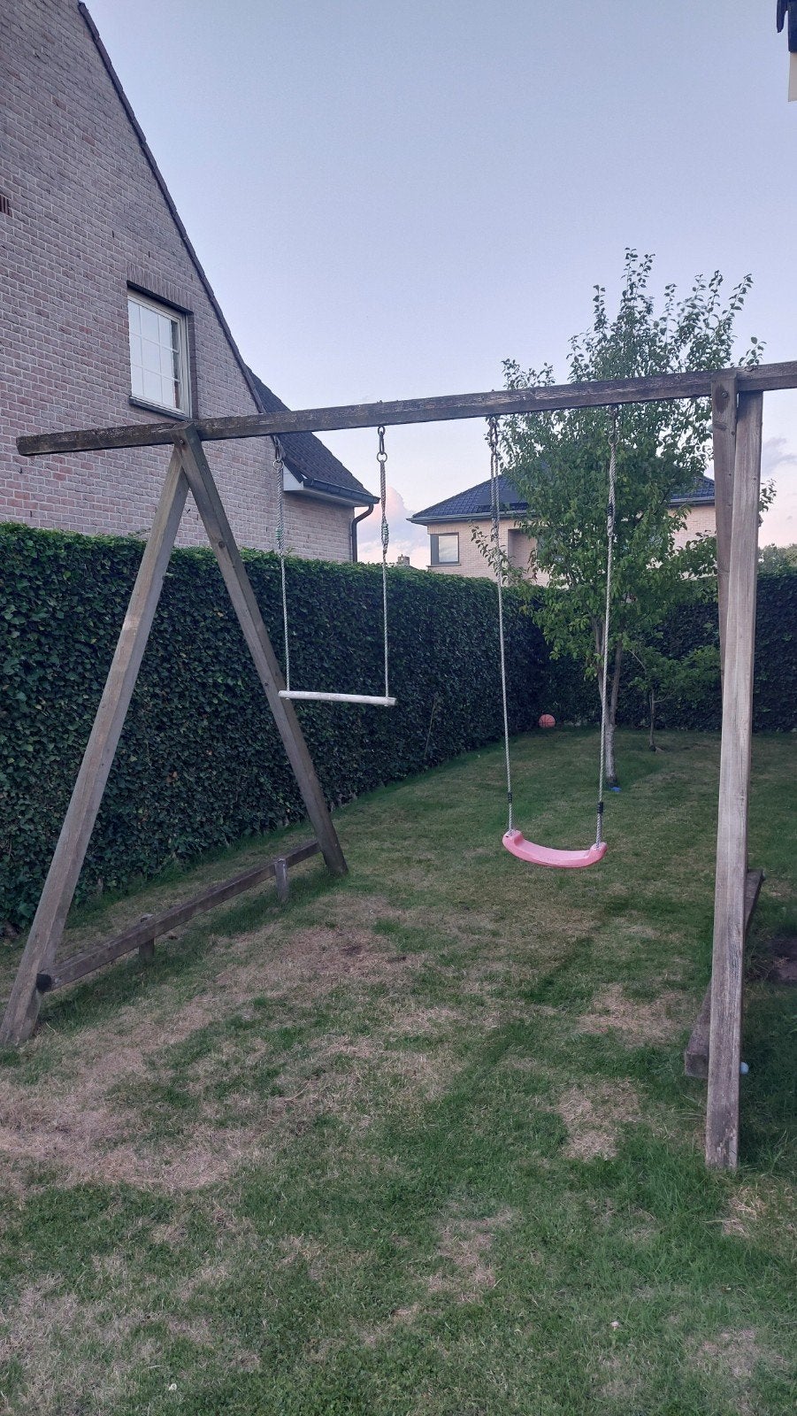 Houten schommel, Kinderen en Baby's, Ophalen, Gebruikt, Schommel