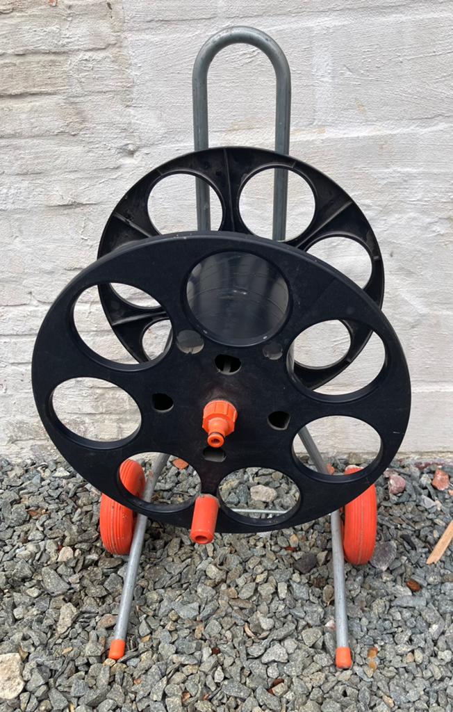 Tuinslanghaspel, Tuin en Terras, Tuinslangen, Ophalen, Gebruikt, Tuinslanghaspel