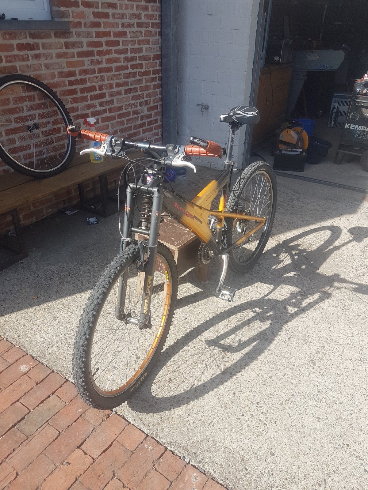 koga miyata ridgerunner, Enlèvement, Utilisé, Frein sur jante, Koga