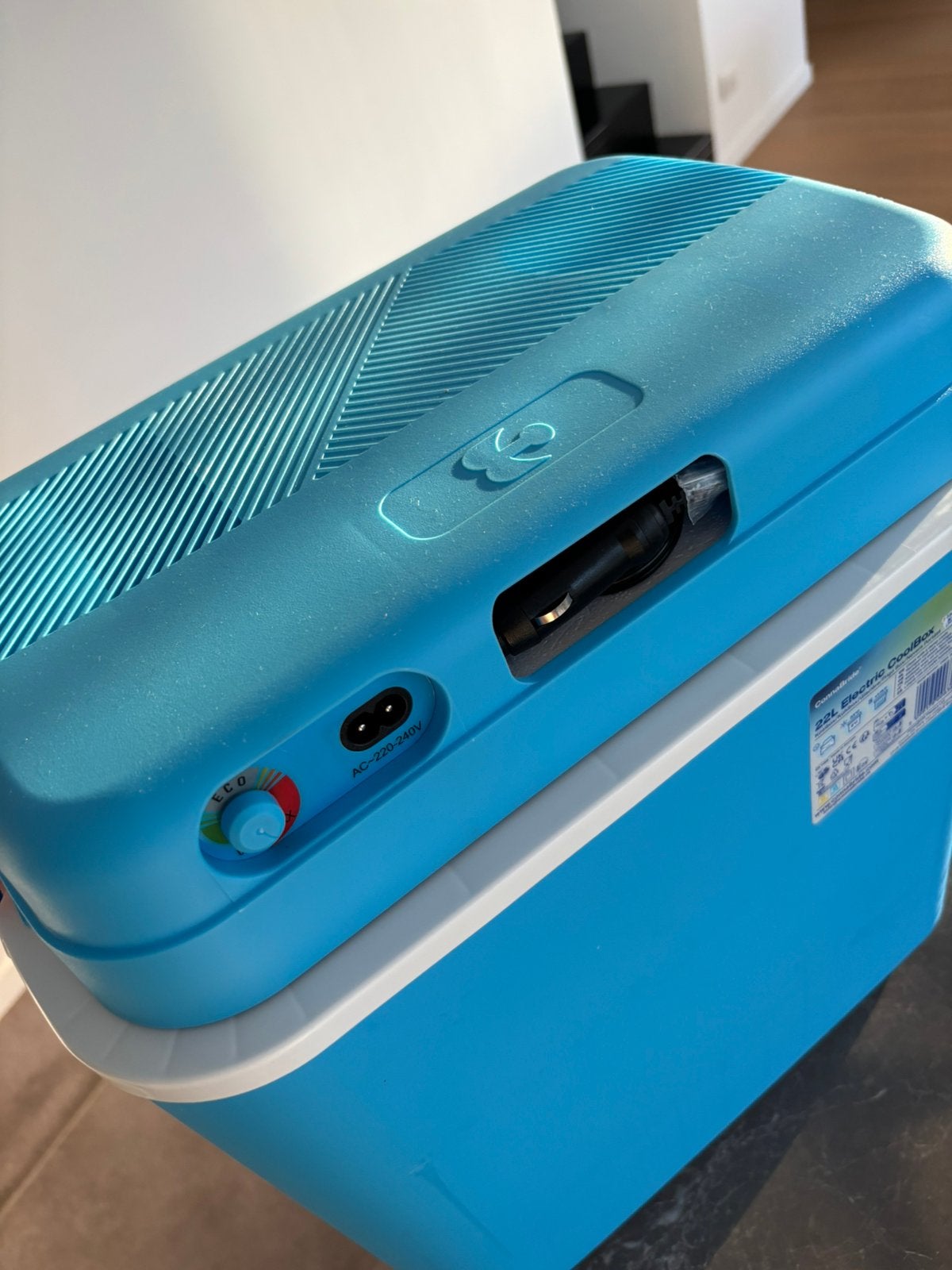 Elektrische koelbox 22l - 12V en 220V, Enlèvement, Utilisé, Glacières, Électrique
