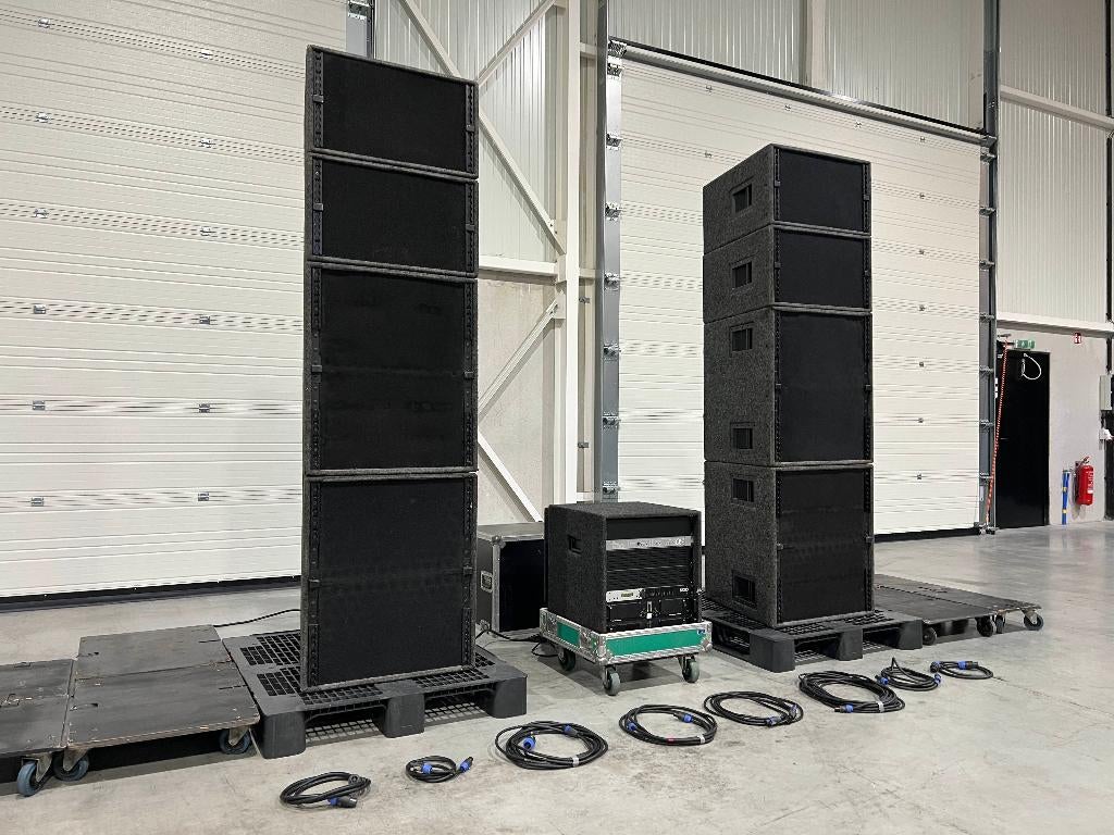 Nexo Alpha E + L-Acoustics: 4x B1-18 4x E-M NX242ES 2x LA48a, Overige merken, Gebruikt, Ophalen of Verzenden, Complete surroundset