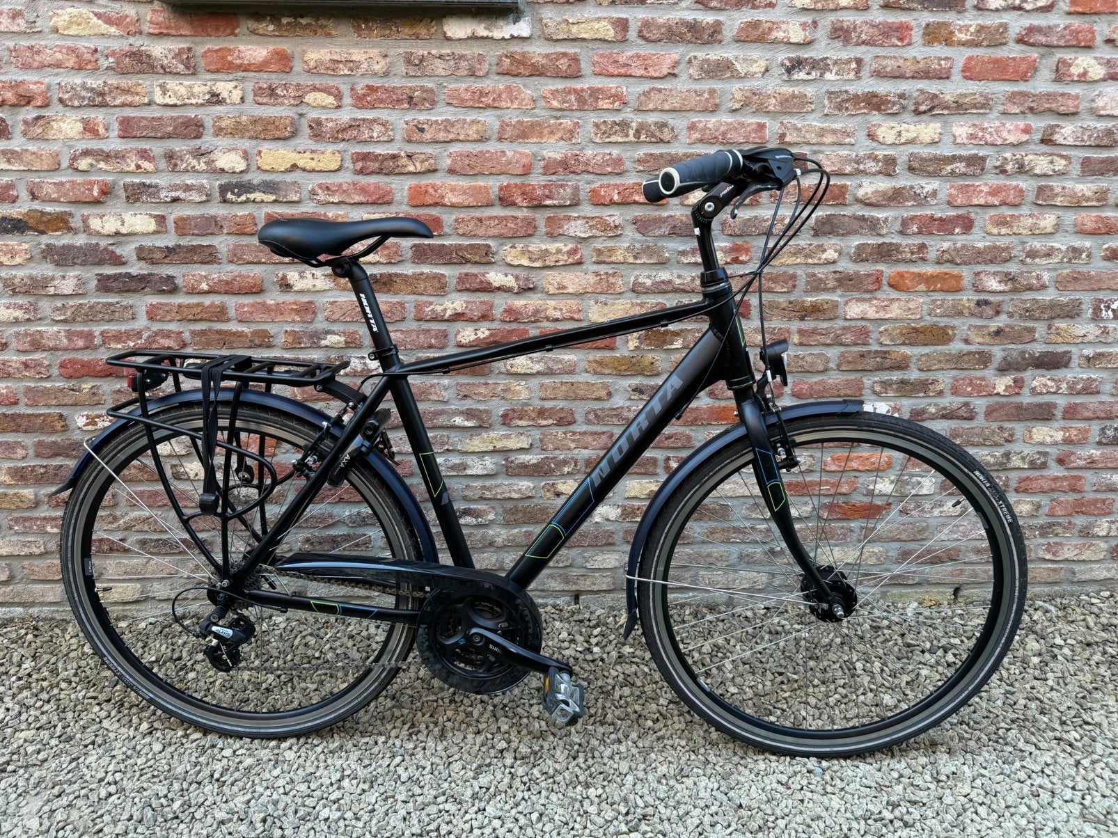 Norta herenfiets, Fietsen en Brommers, Gebruikt, Meer dan 20 versnellingen, 53 tot 57 cm, Ophalen