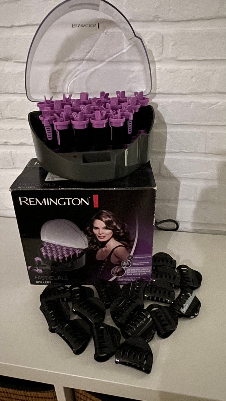 Ensemble de bigoudis chauffants Remington Fast Curls, Enlèvement ou Envoi, Comme neuf