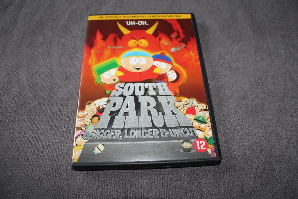DVD South Park Bigger Longer and Uncut, Cd's en Dvd's, Vanaf 16 jaar, Animatie, Amerikaans, Nederlands