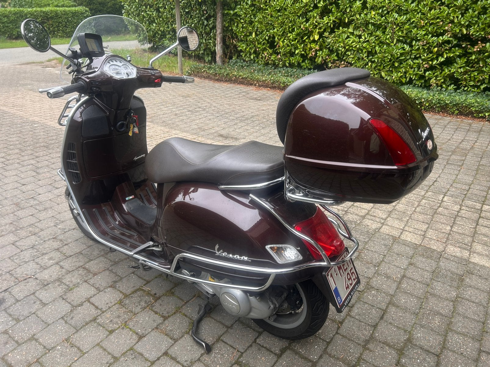 Vespa gts 300 bruin, Ophalen, Gebruikt, Benzine, Vespa
