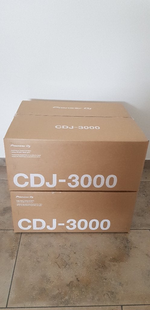 Paire de Pioneer CDJ-3000 Neuves, Enlèvement, Neuf, DJ-Set, Pioneer