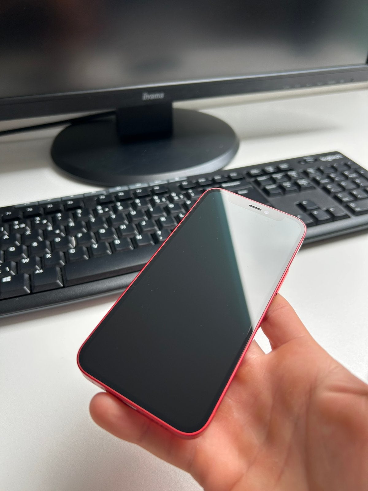 Iphone 12 mini (red), Télécoms, Téléphonie mobile | Apple iPhone, Enlèvement, Comme neuf, 128 GB, IPhone 12 Mini