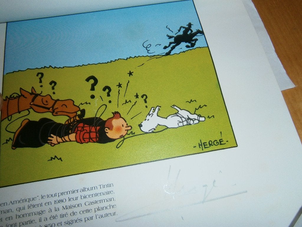 TINTIN, Envoi, Tintin