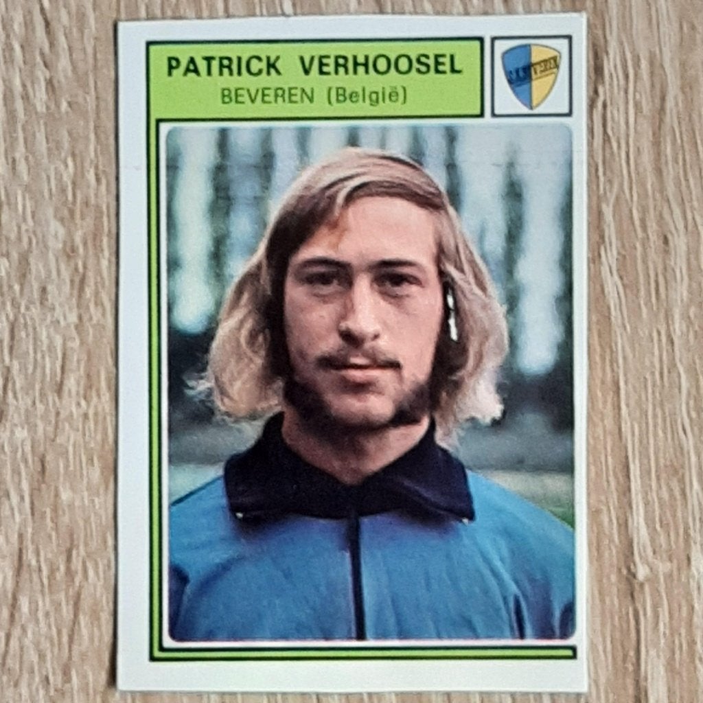 Photo de football belge de Patrick Verhoosel Beveren., Envoi, Utilisé, Affiche, Image ou Autocollant