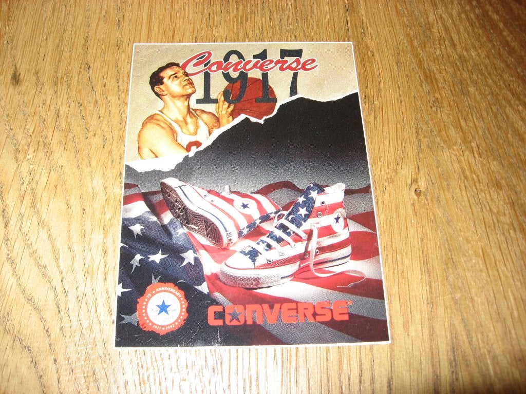 Sticker Converse 1917 All Stars USA, Ophalen of Verzenden, Nieuw, Overige typen
