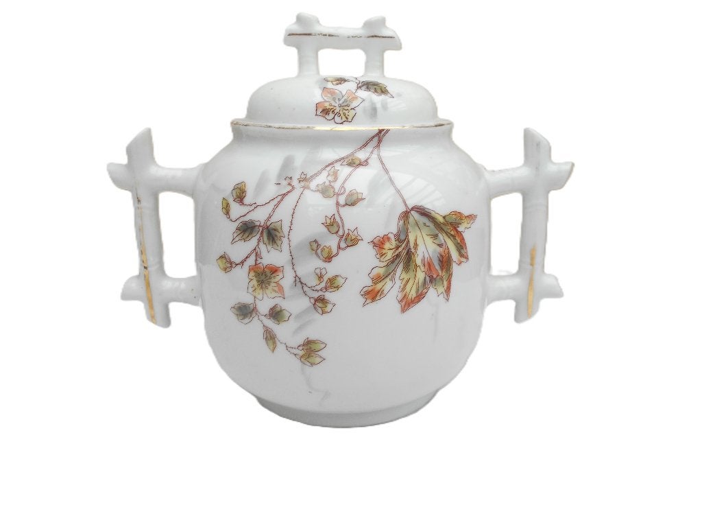 ancien sucrier porcelaine Fuisseaux Baudour, Antiek en Kunst, Ophalen of Verzenden