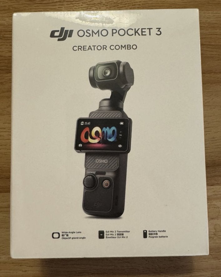 DJI Osmo Pocket 3 Creator Combo, 4K 120 fps, TV, Hi-fi & Vidéo, Caméras action, Neuf, Autres marques, Enlèvement ou Envoi