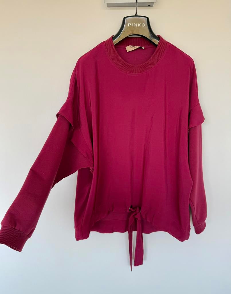 Pull Twin Set, Enlèvement ou Envoi, Neuf, Taille 42/44 (L), Rose