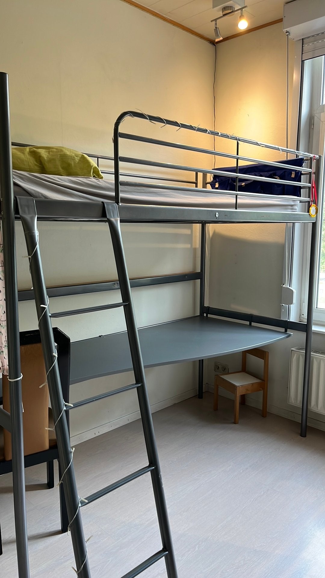 Hoogslaper (gratis mee te nemen), Maison & Meubles, Enlèvement, Utilisé, Une personne, Lit mezzanine