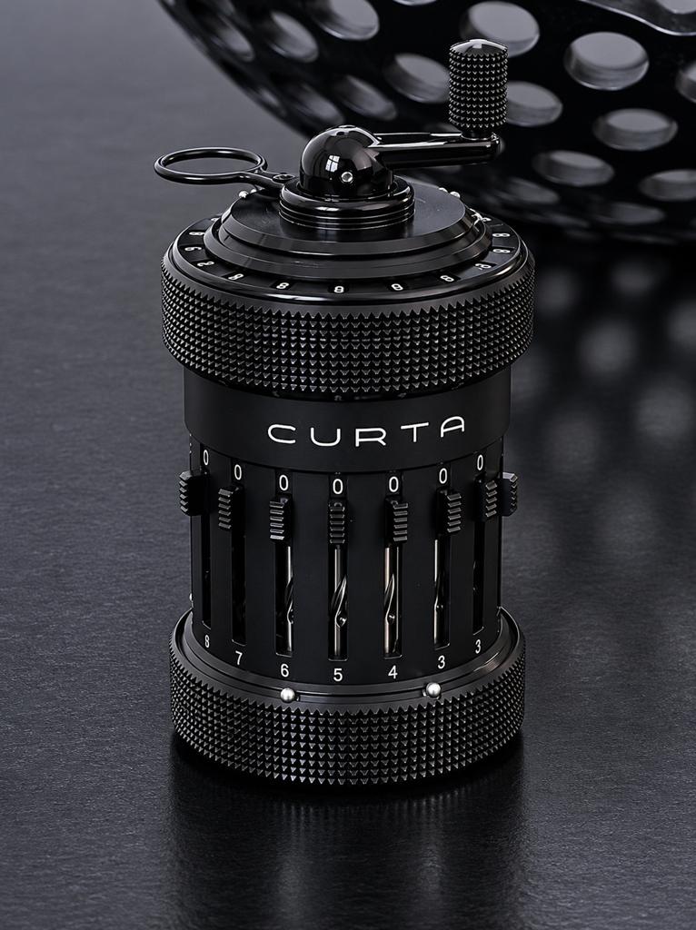 Calculatrice Curta modele 1 - noire, Antiek en Kunst, Antiek | Gereedschap en Instrumenten, Ophalen of Verzenden