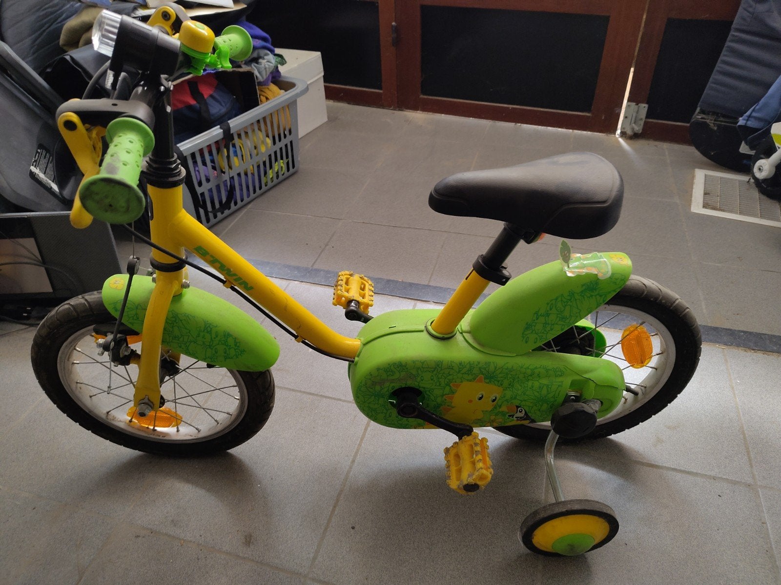 Vélo Decathlon 14 pouces Btwin pour enfants, Enlèvement