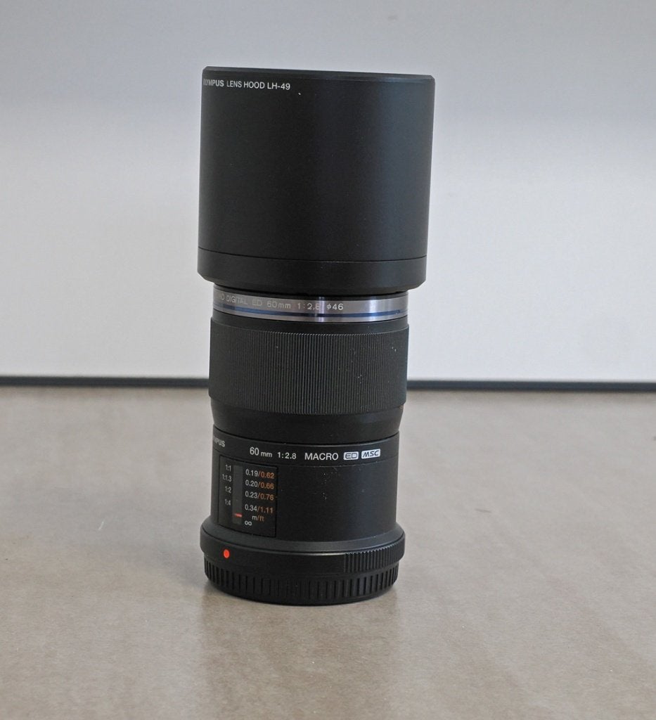 Olympus 60 mm 2.8 macro lens, Audio, Tv en Foto, Foto | Lenzen en Objectieven, Gebruikt, Micro Four Thirds, Olympus, Ophalen of Verzenden