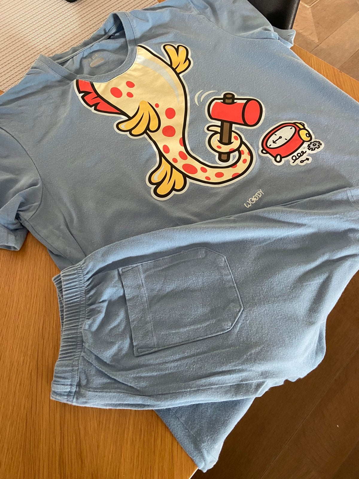 Woody pyjama maat 164, Kleding | Dames, Pyjama's, Ophalen, Zo goed als nieuw