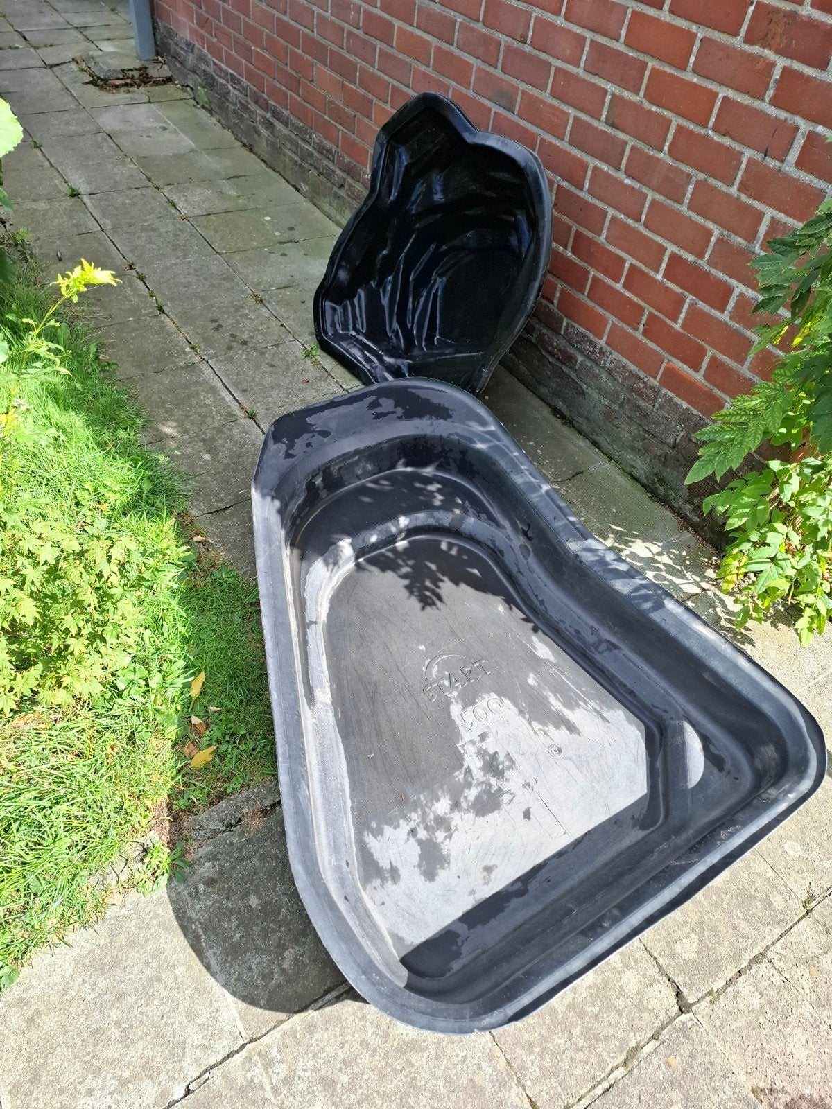 Inbouw vijver (2stuks), Ophalen, Gebruikt