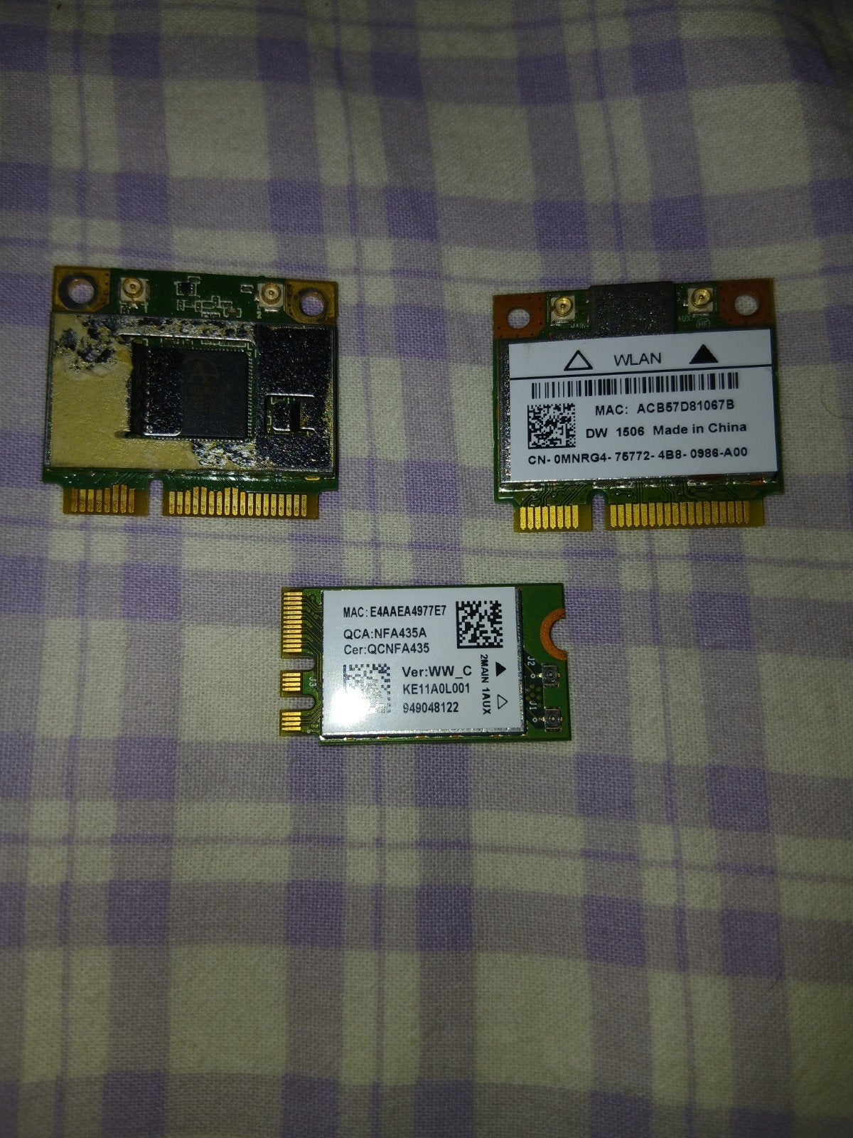 3 carte wifi, Enlèvement, Utilisé