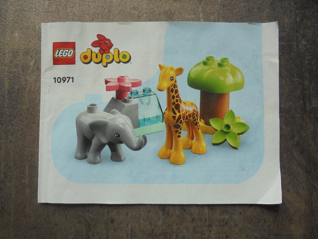 Lego Duplo Building Instruction 10971 (zie foto's) 2, Ophalen of Verzenden, Gebruikt, Duplo