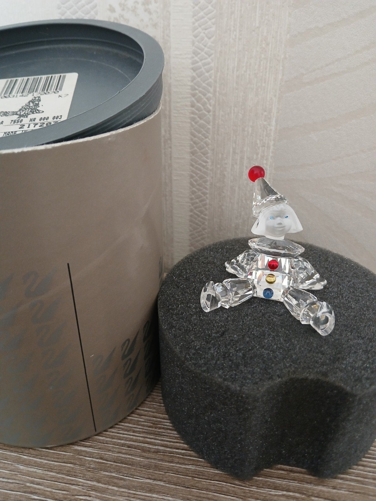 Swarovski Pop " Jan Klaasen", Verzamelen, Ophalen, Zo goed als nieuw, Figuurtje