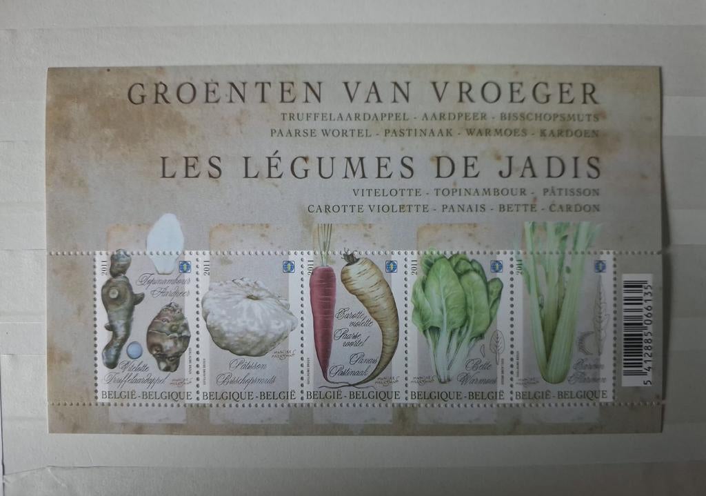 België OBP blok 186 postfris jaar 2011, Orginele gom, Ophalen of Verzenden, Postfris, Postfris