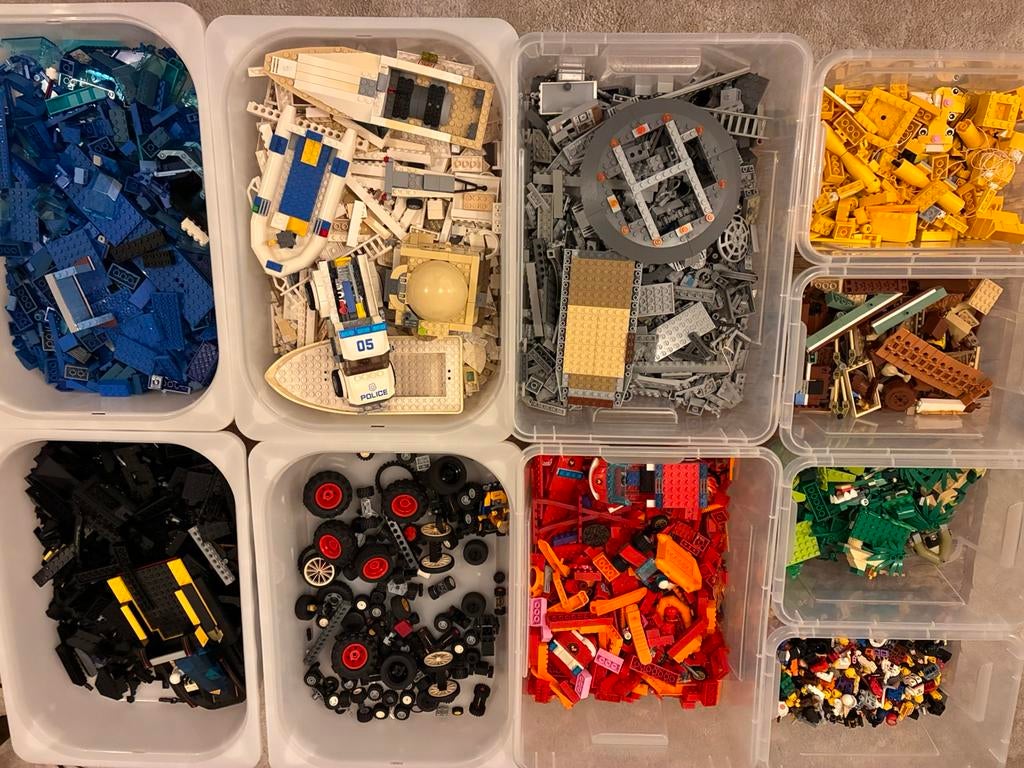 Groot pakket LEGO, Ophalen, Zo goed als nieuw, Lego