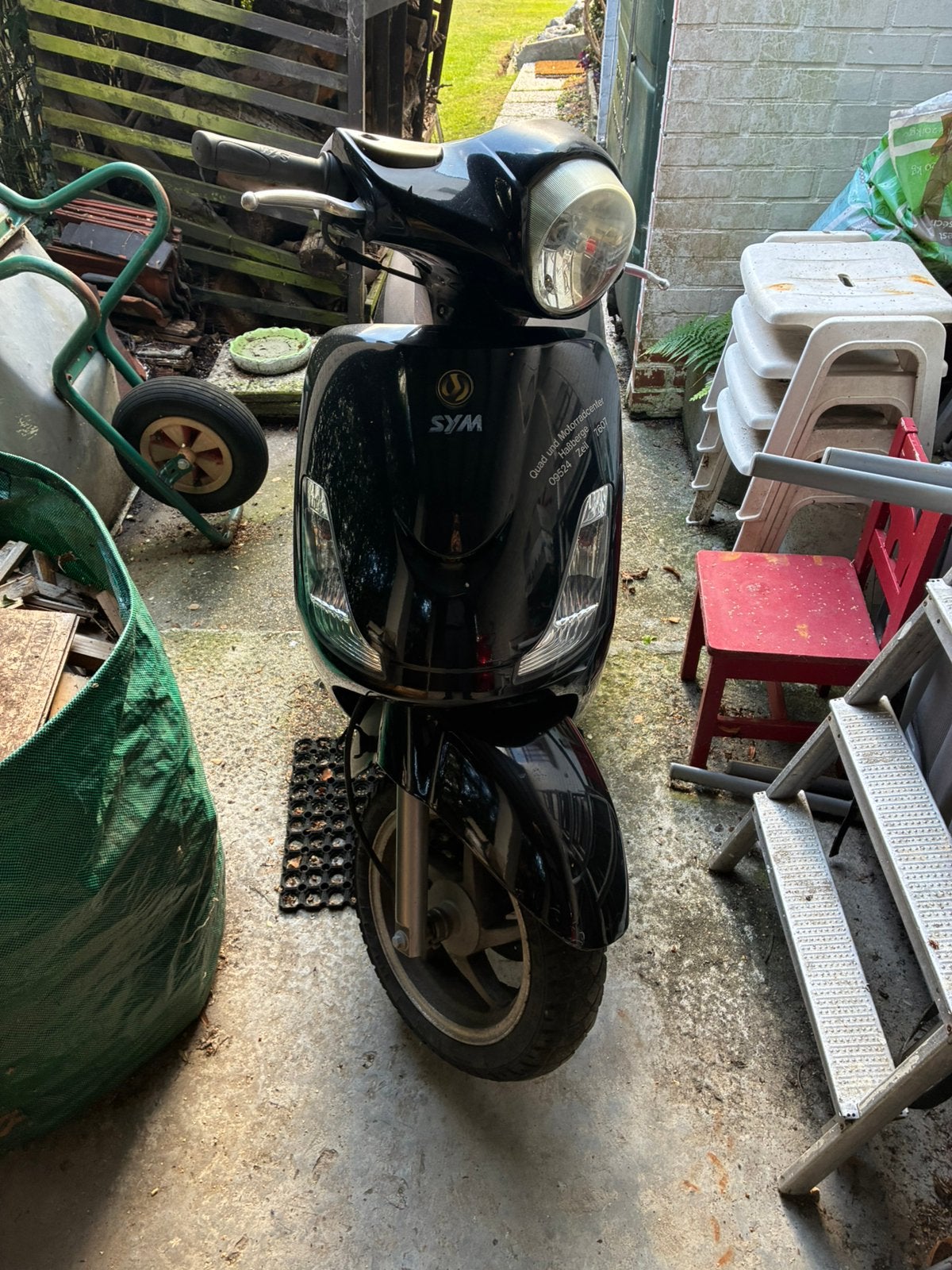 Sym fiddle 125, Ophalen, Zo goed als nieuw