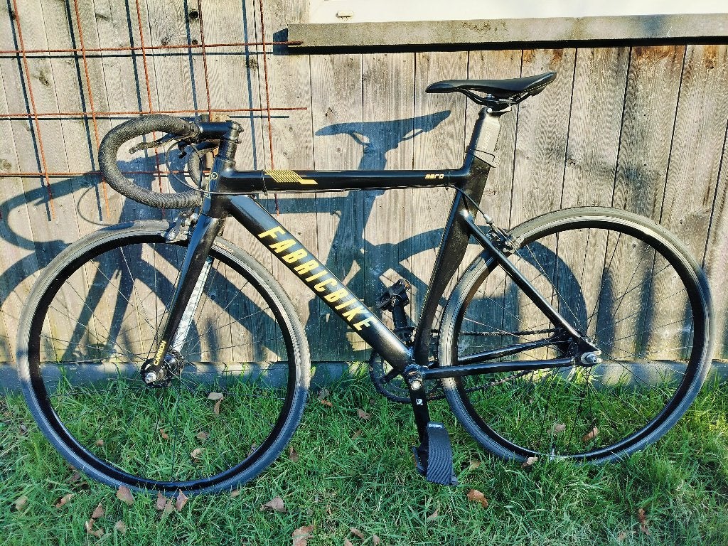 Fixie Aero fiets, Minder dan 10 versnellingen, Gebruikt, Velgrem, 53 tot 57 cm