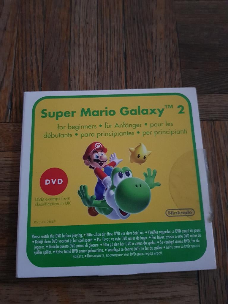 Super Mario Galaxy 2 DVD, Games en Spelcomputers, 1 speler, Zo goed als nieuw, Vanaf 12 jaar, Ophalen