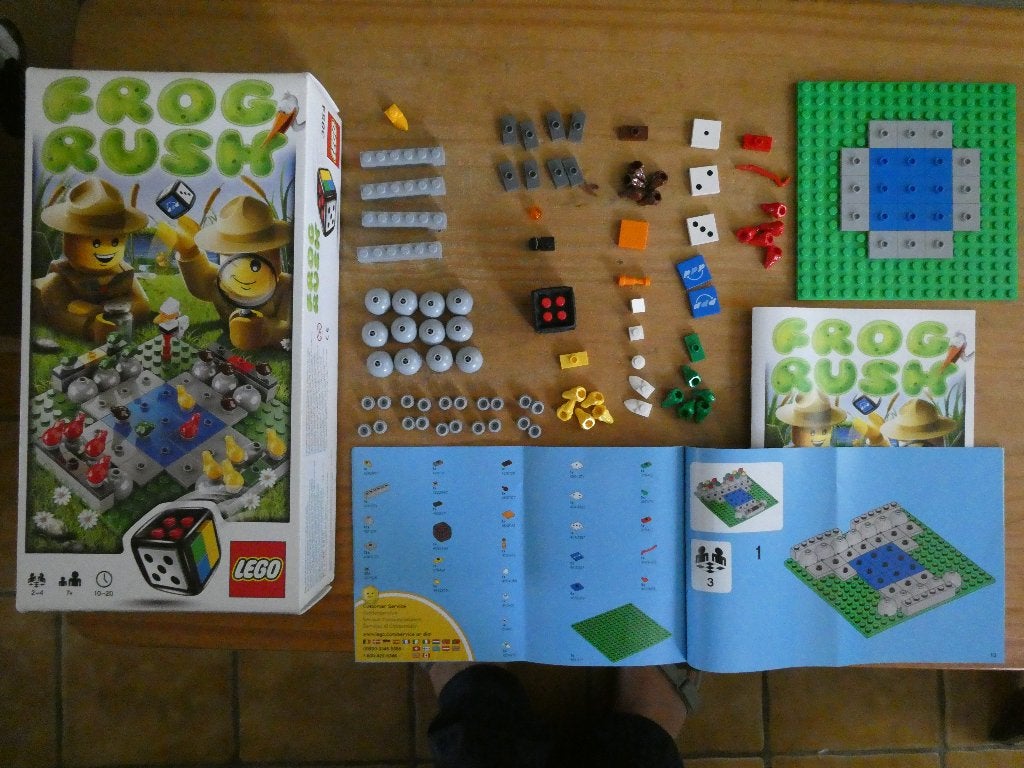 Lego Frog Rush, Hobby en Vrije tijd, Drie of vier spelers, Ophalen, Gebruikt, Lego