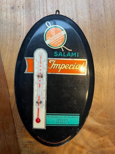 Glacoïde reclame thermometer Salami Imperial, Rob Otten, Verzamelen, Ophalen