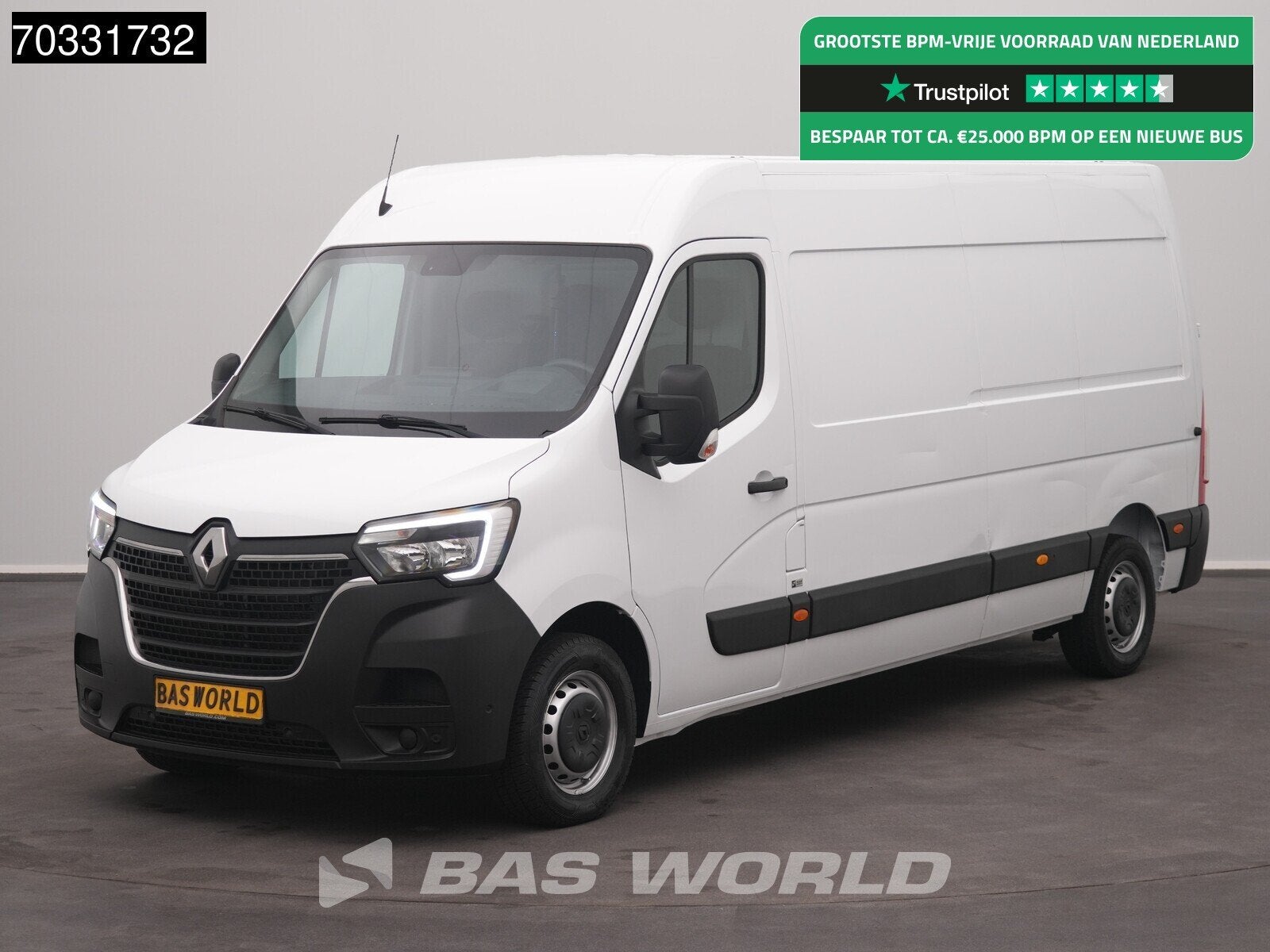 Renault Master 135PK L3H2 LED Airco Cruise Parkeersensoren v, Achat, Euro 6, Entreprise, 2500 kg