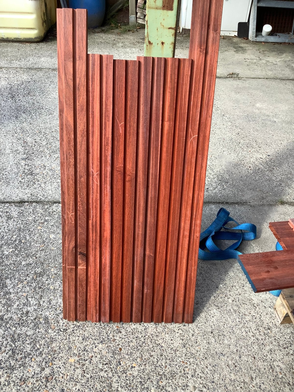 Padouk terras planken  En gevelbekleding, Ophalen of Verzenden