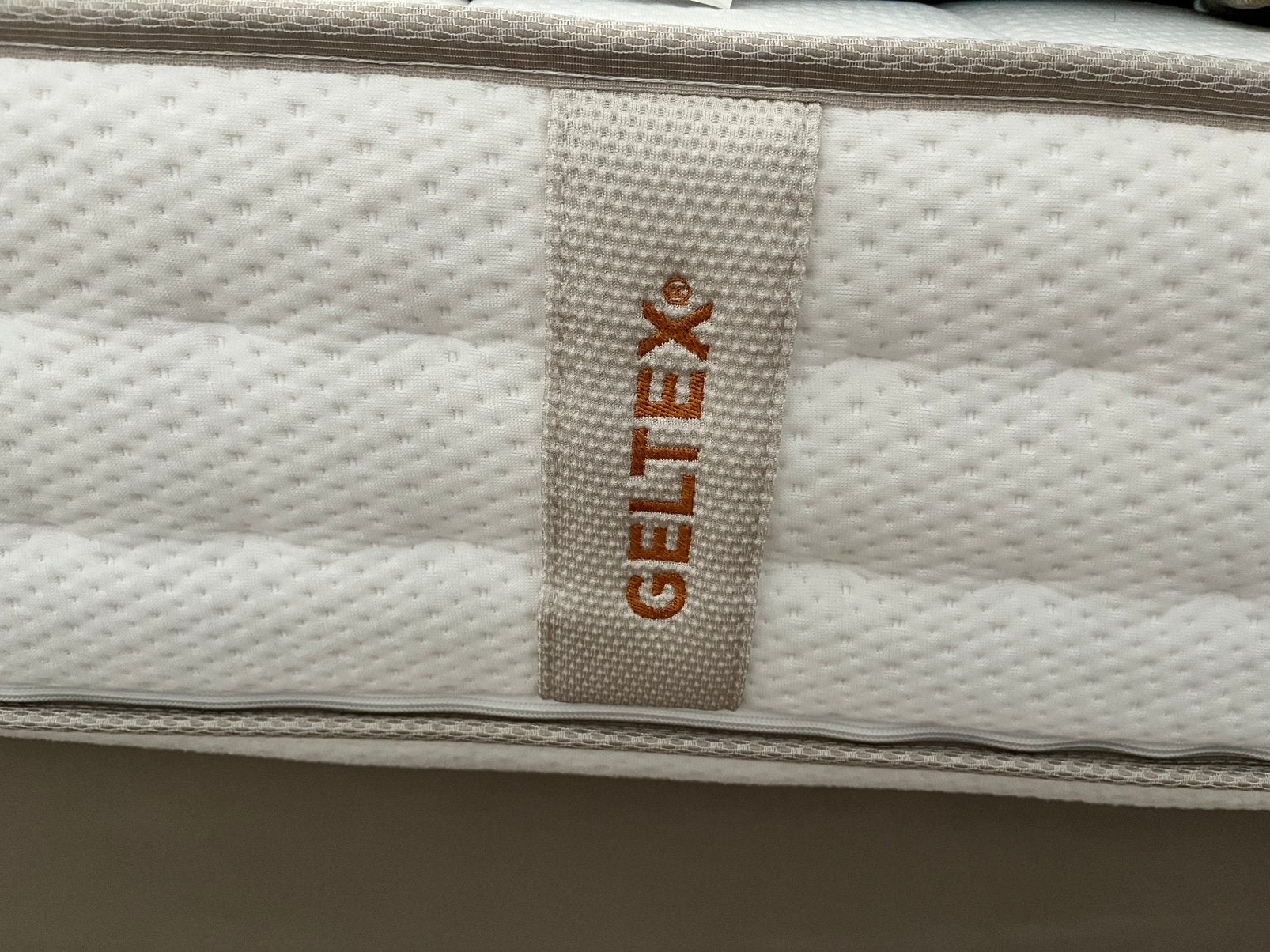 Nieuw: Beka geltex matras eenpersoons, Ophalen, 90 cm, Eenpersoons, Nieuw