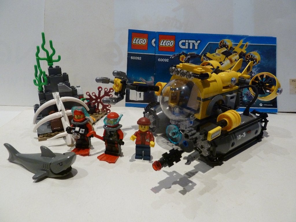 Sous-marin Lego City Deep Sea Explorers 60092, City, Enlèvement ou Envoi, Lego, Ensemble complet